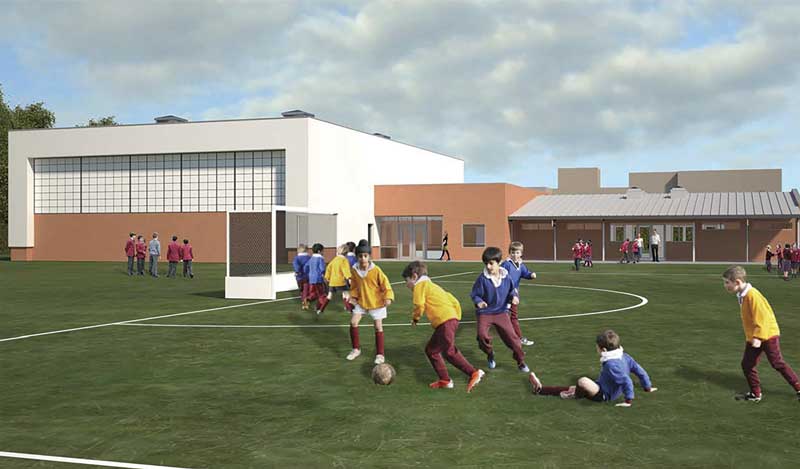 Clarkson Controls Eversfield School Sports Hall